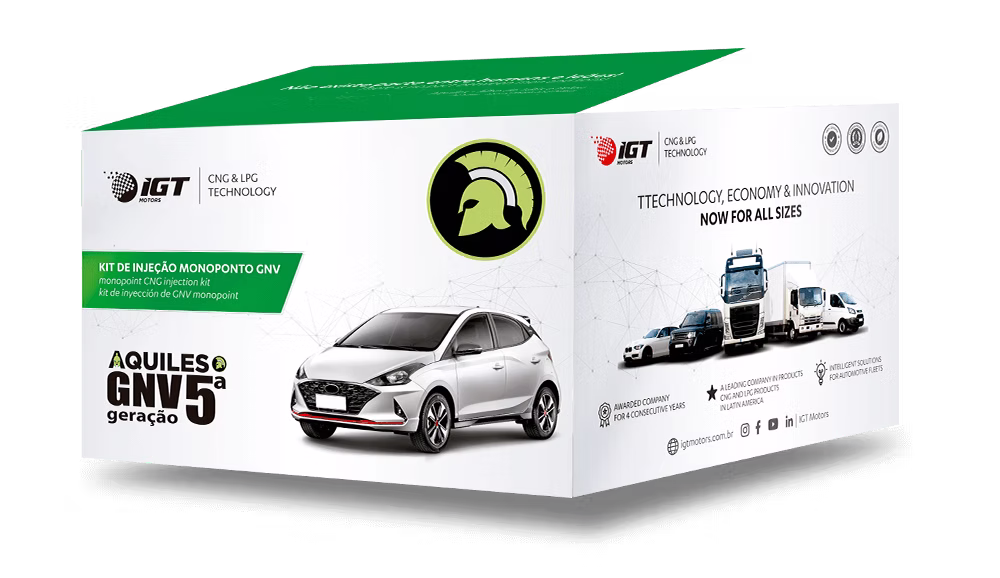 Caixa Kit Aquiles GNV